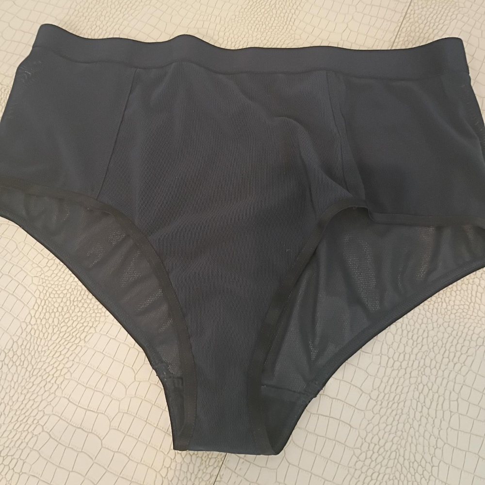 💋 Sieve High Brief NWOT*MEDIUM Navy - Picture 3 of 8